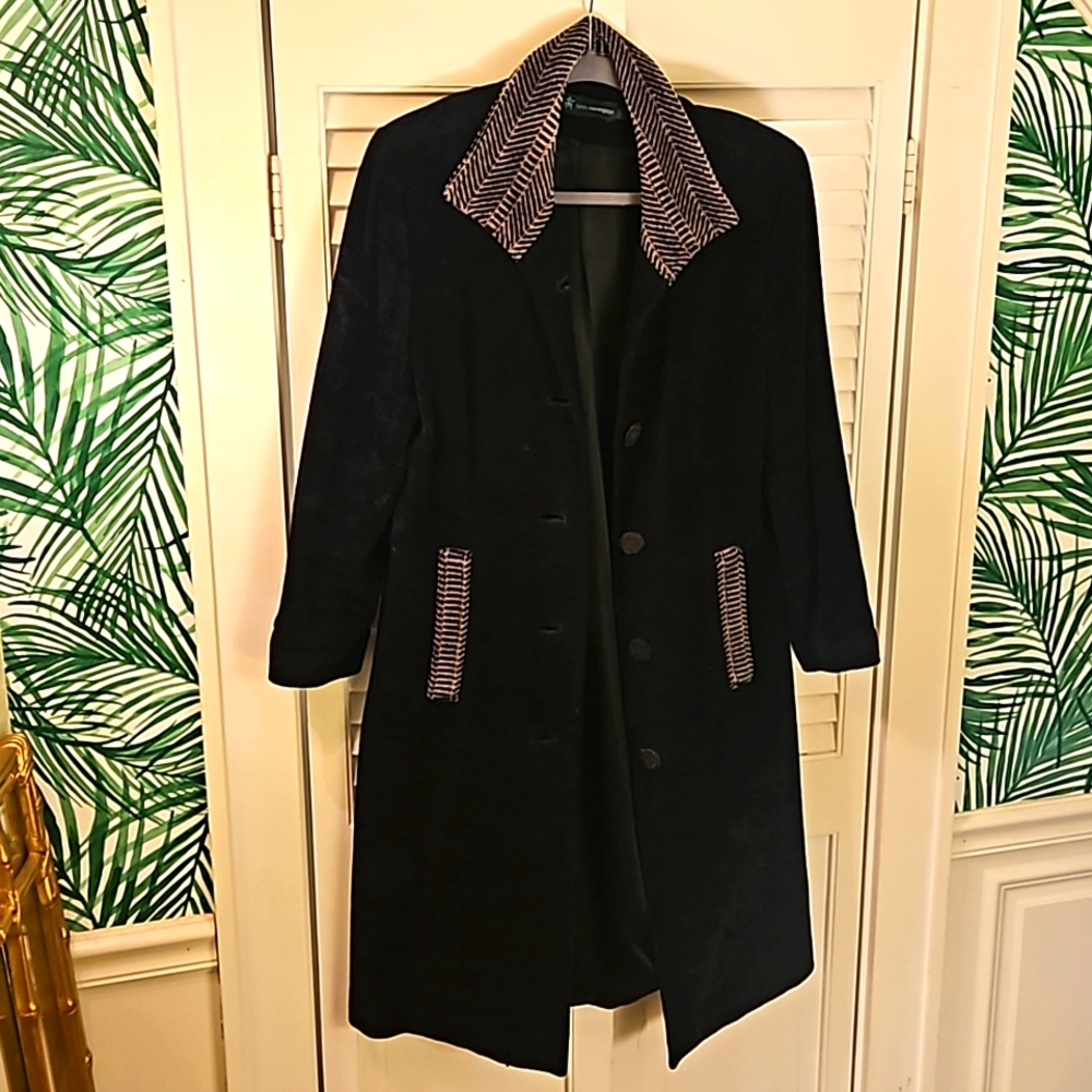 Fancy Chenille Overcoat M/L Heavy Lined
